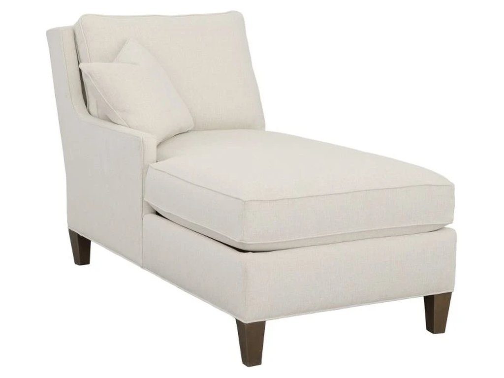 Left Arm Chaise With Tapered Leg  - main image