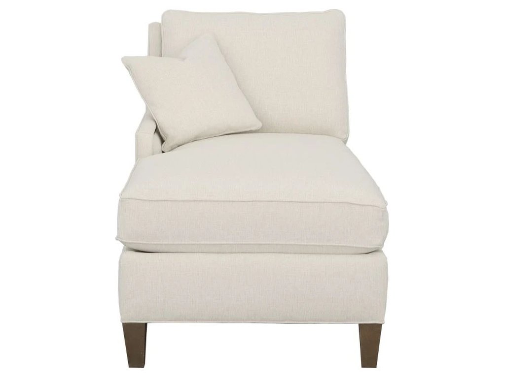 Left Arm Chaise With Tapered Leg  - image 3