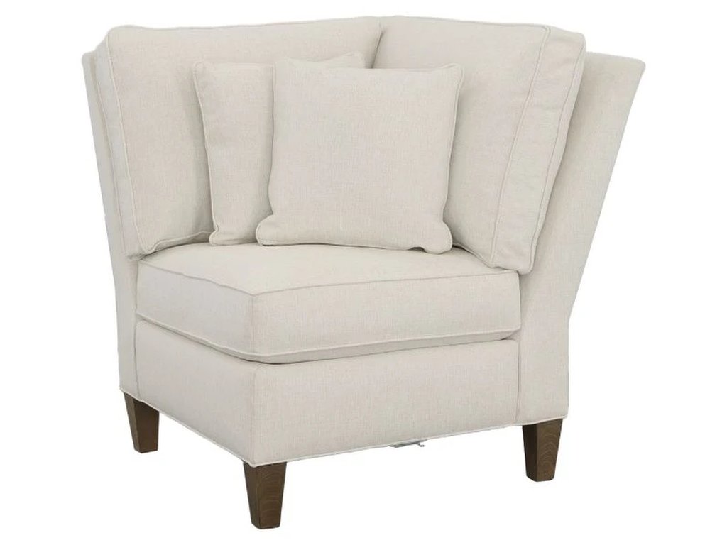Corner Chair With Tapered Leg  - main image