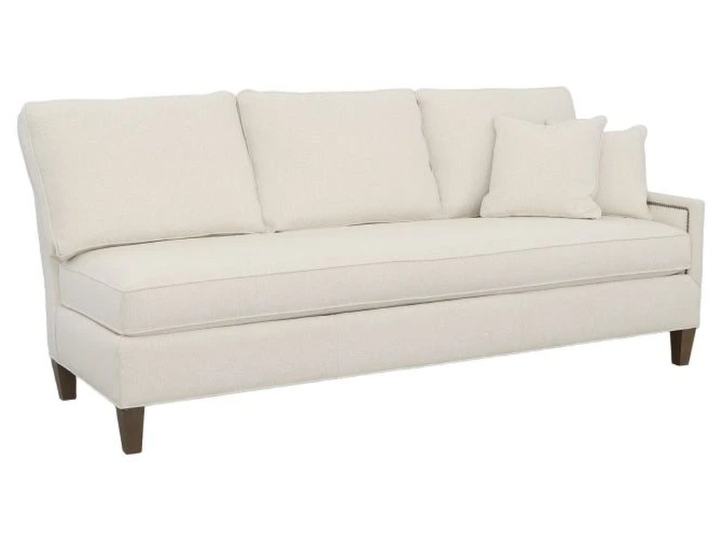 Right Arm Sofa With Tapered Leg  - main image