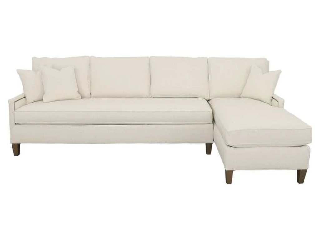 Right Arm Chaise With Tapered Leg  - image 4