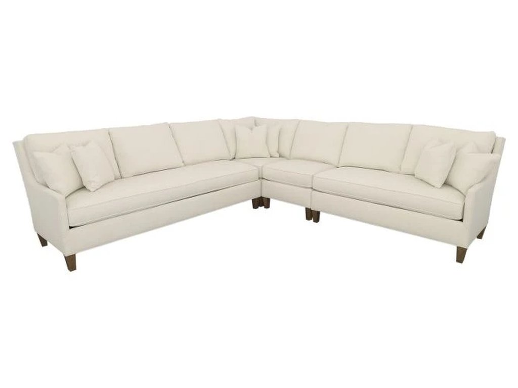 Armless Sectional Chair With Tapered Leg  - image 4