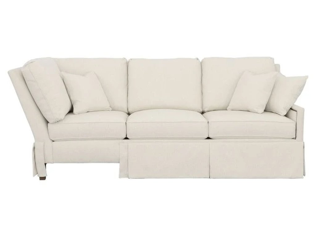 Skirted Right Arm Corner Sofa  - image 3
