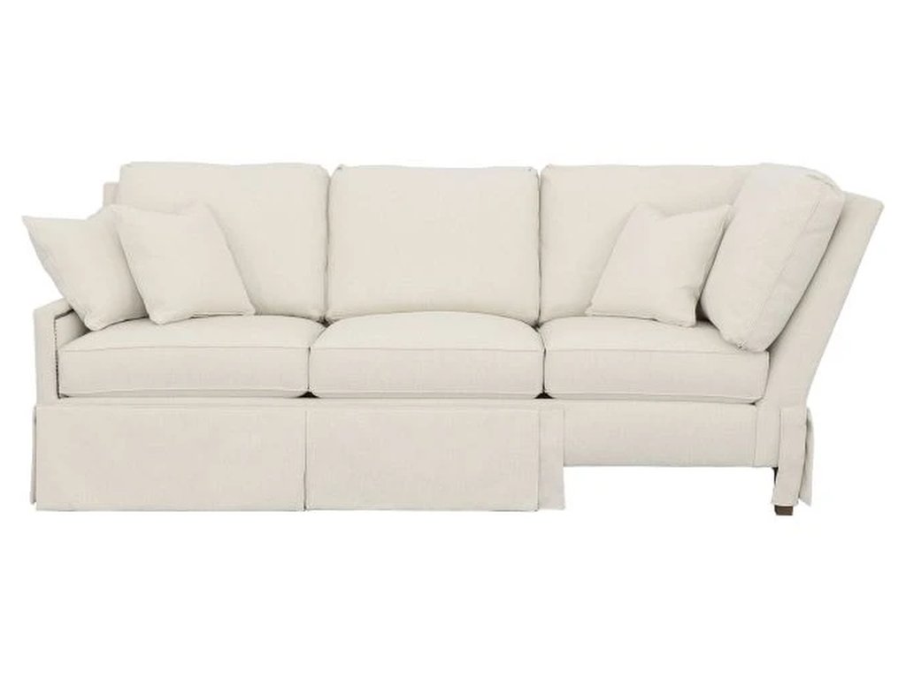 Skirted Left Arm Corner Sofa  - image 3
