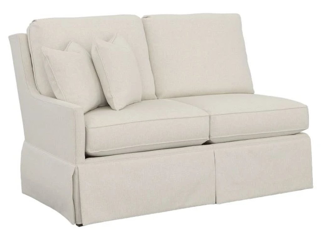Skirted Left Arm Loveseat  - main image