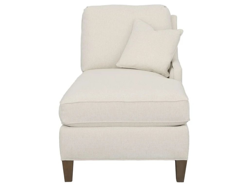Right Arm Chaise With Tapered Leg  - image 3