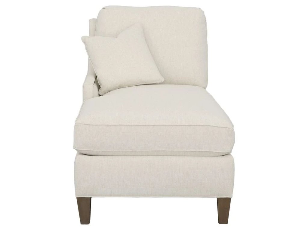 Left Arm Chaise With Tapered Leg  - image 3