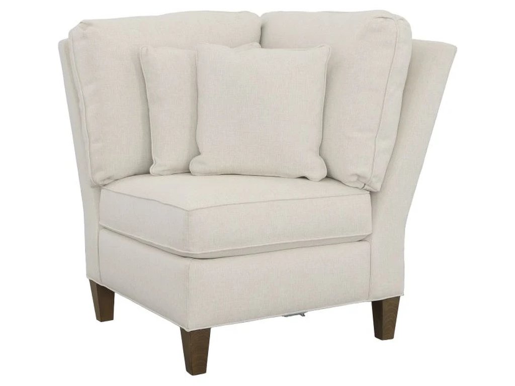 Corner Chair With Tapered Leg  - main image