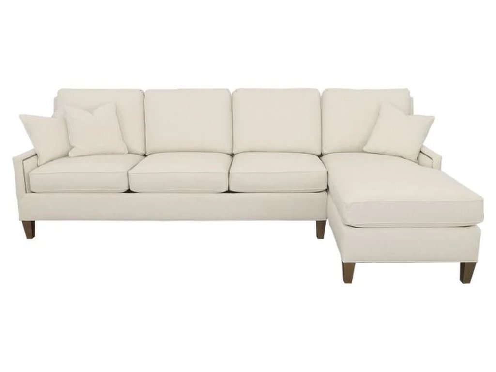 Right Arm Chaise With Tapered Leg  - image 4