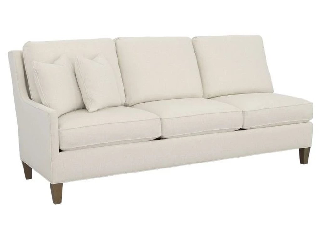 Left Arm Sofa With Tapered Leg  - main image