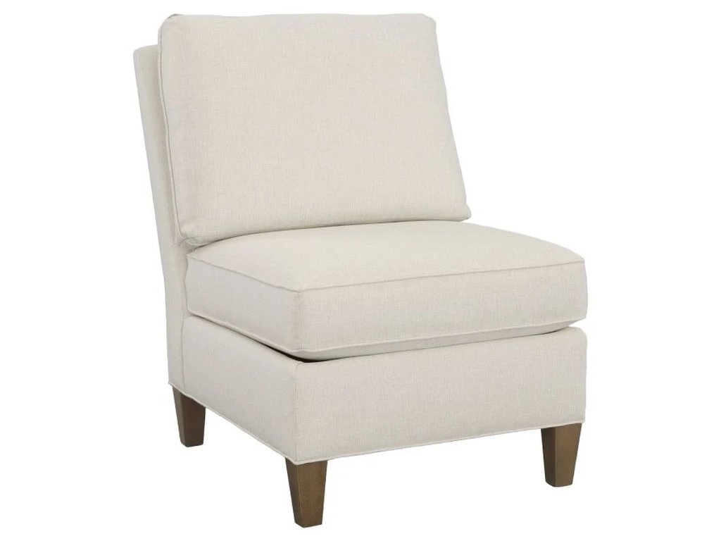 Armless Sectional Chair With Tapered Leg  - main image