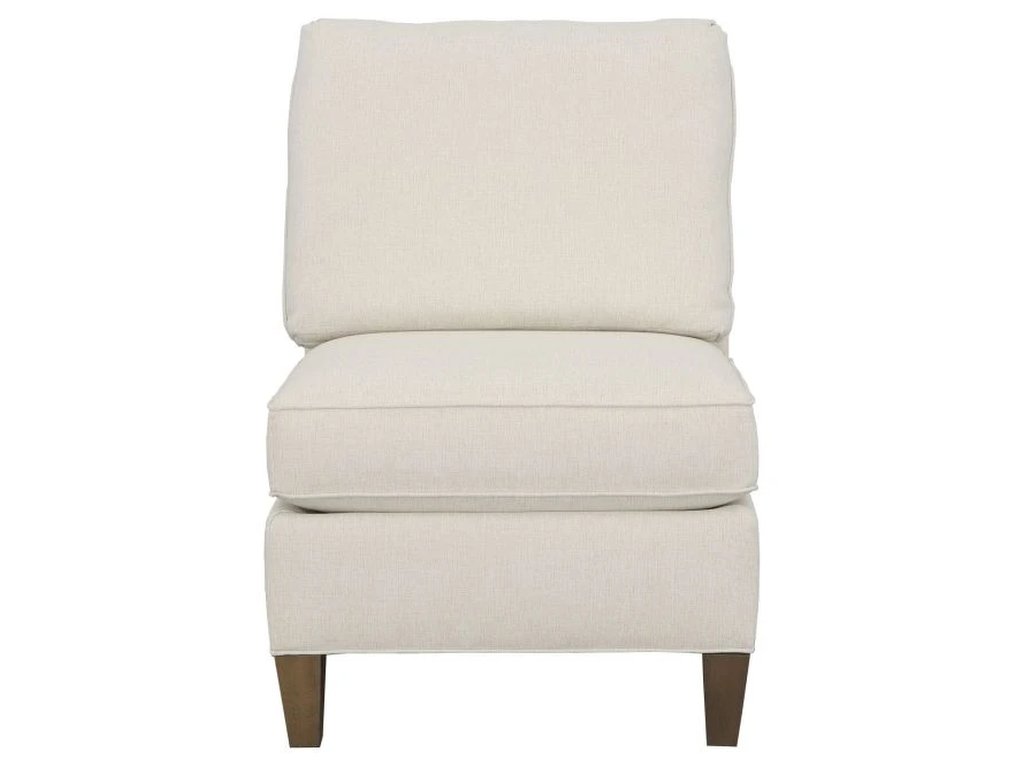 Armless Sectional Chair With Tapered Leg  - image 3