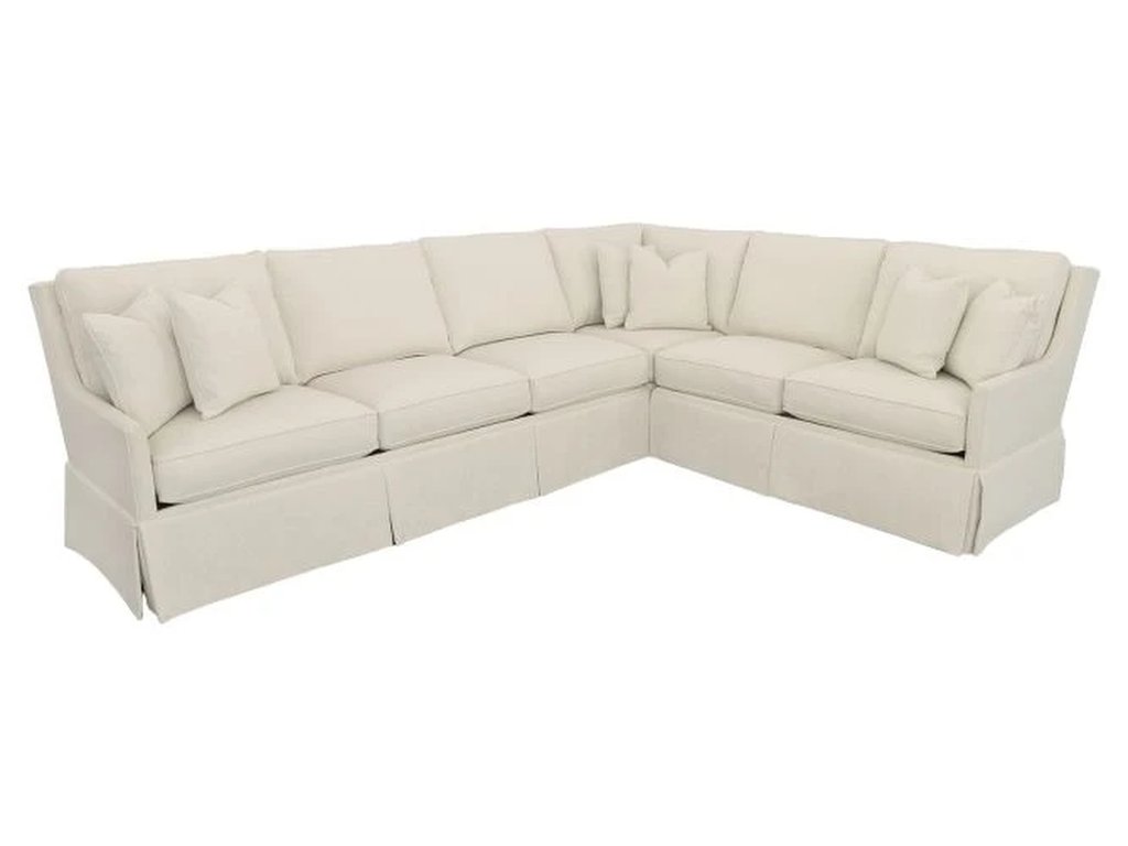 Skirted Right Arm Loveseat  - image 4