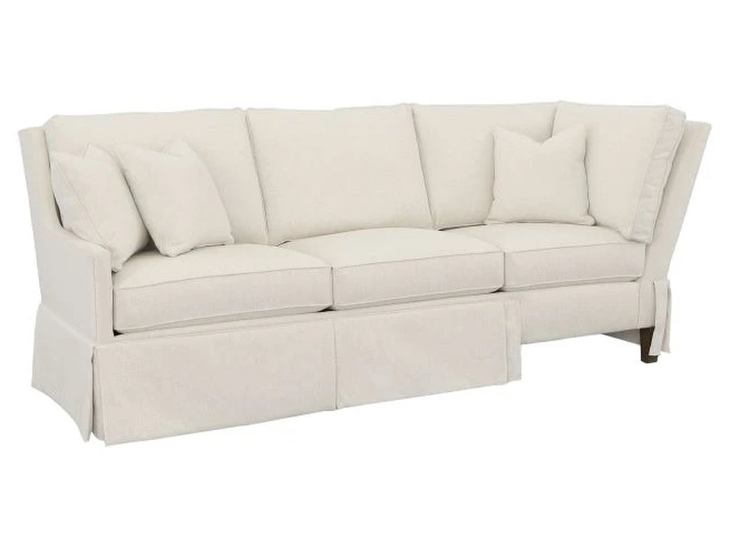 Skirted Left Arm Corner Sofa  - main image