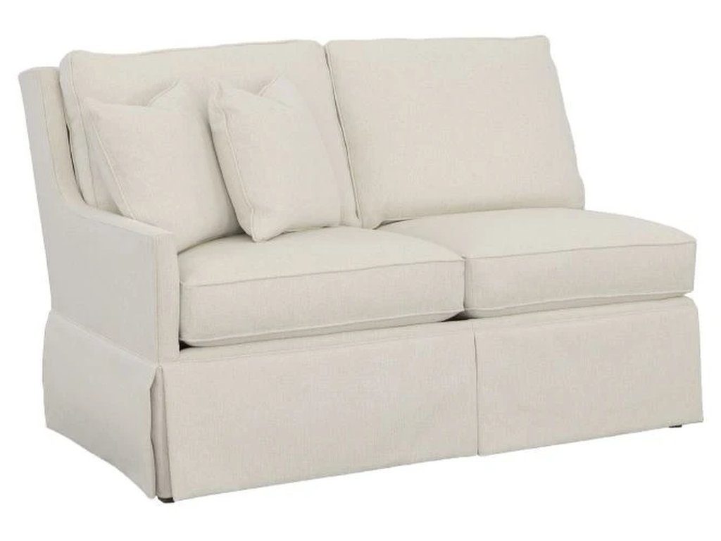 Skirted Left Arm Loveseat  - main image