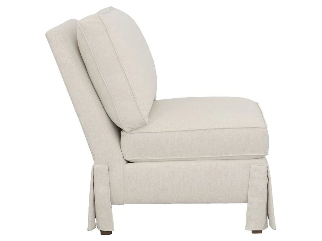 Skirted Armless Sectional Chair  - image 2