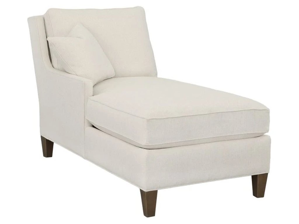Left Arm Chaise With Tapered Leg  - main image