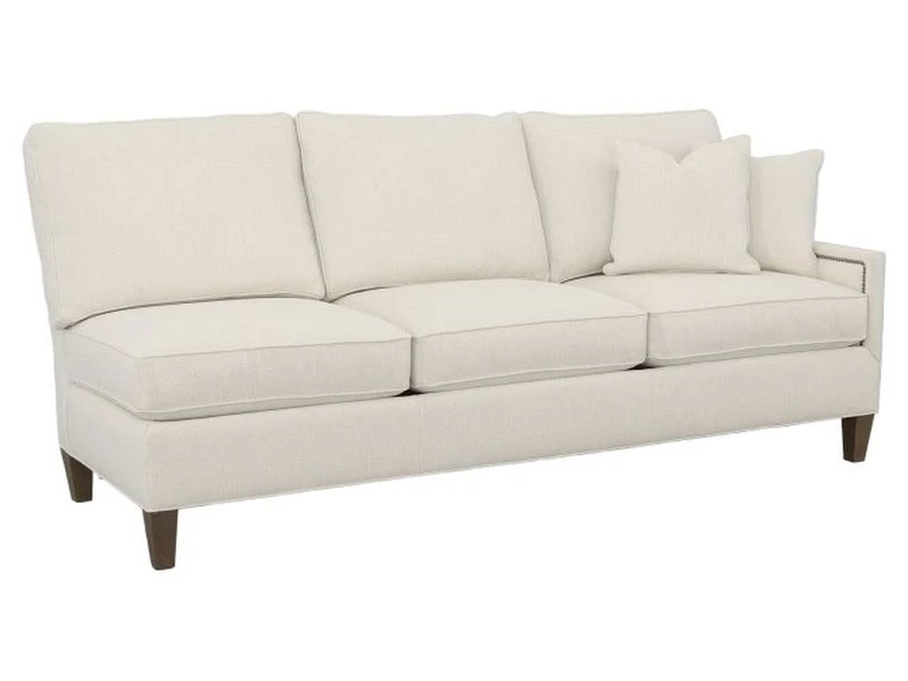 Right Arm Sofa With Tapered Leg  - main image