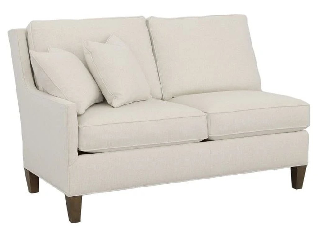 Left Arm Loveseat With Tapered Leg  - main image