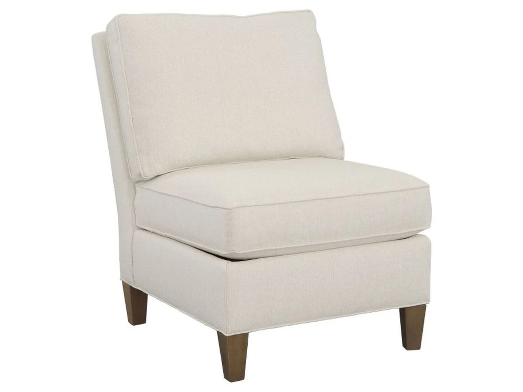 Armless Sectional Chair With Tapered Leg  - main image
