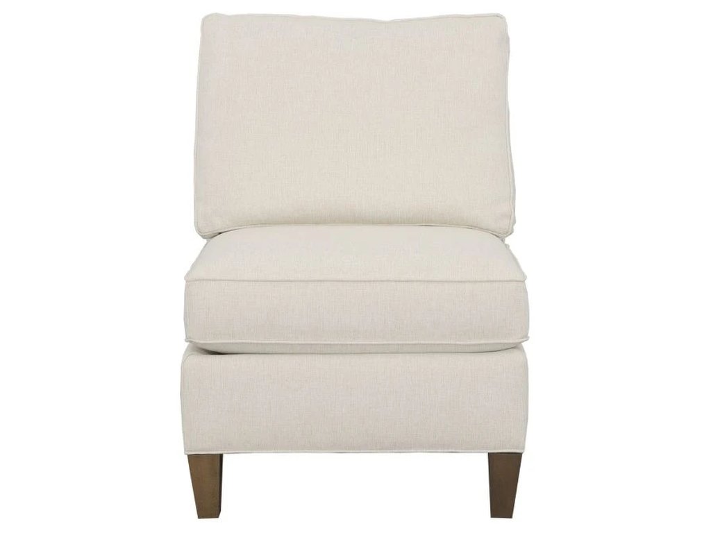 Armless Sectional Chair With Tapered Leg  - image 3