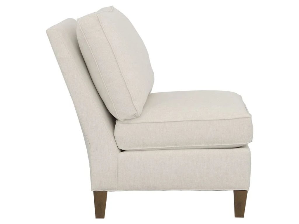 Armless Sectional Chair With Tapered Leg  - image 2