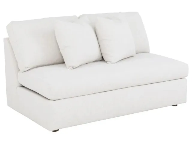 62 Armless Loveseat 