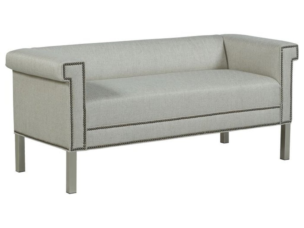 Greek Key Arm With Tight Seat Bench  - main image