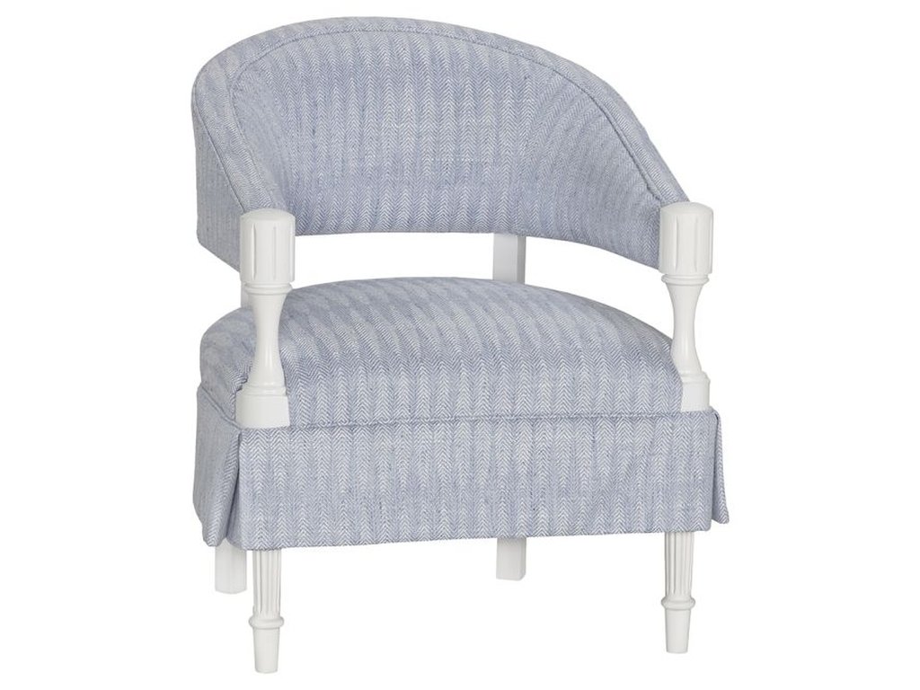 Gigi Arm Chair With Half Skirt  - main image
