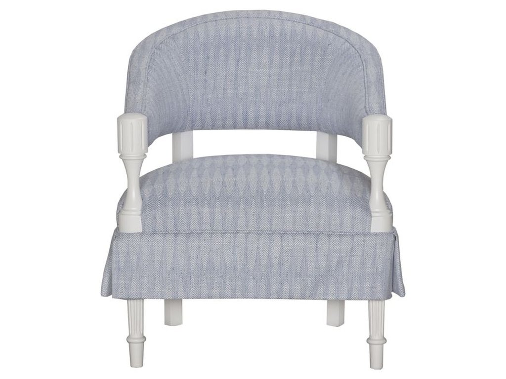 Gigi Arm Chair With Half Skirt  - image 1