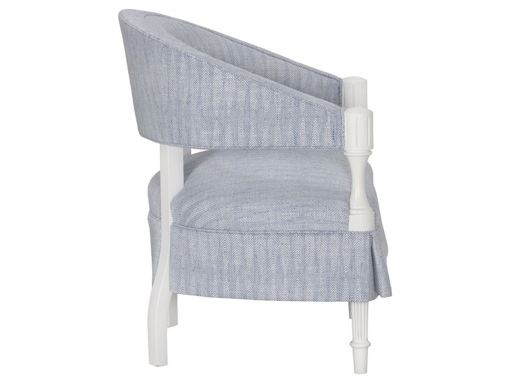 Gigi Arm Chair With Half Skirt  - image 2
