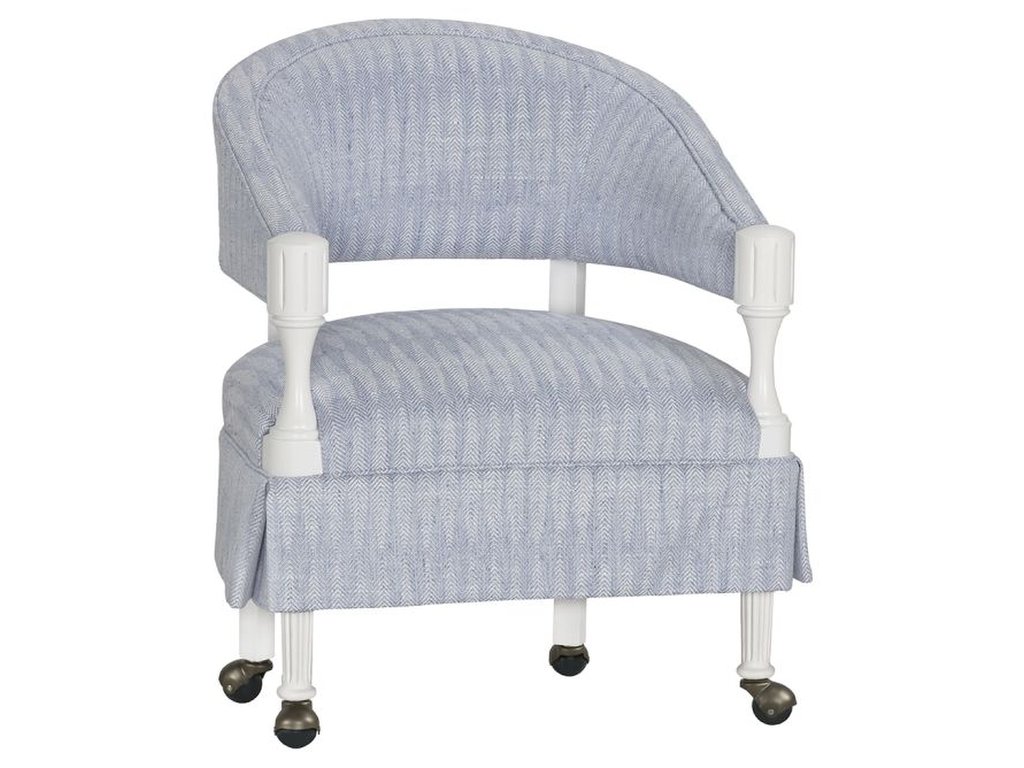 Gigi Arm Chair With Half Skirt  - main image