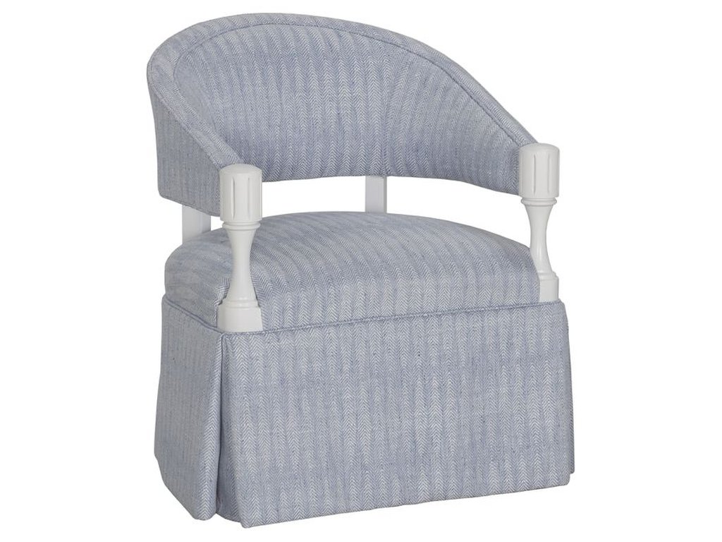 Gigi Arm Chair With Full Skirt  - main image