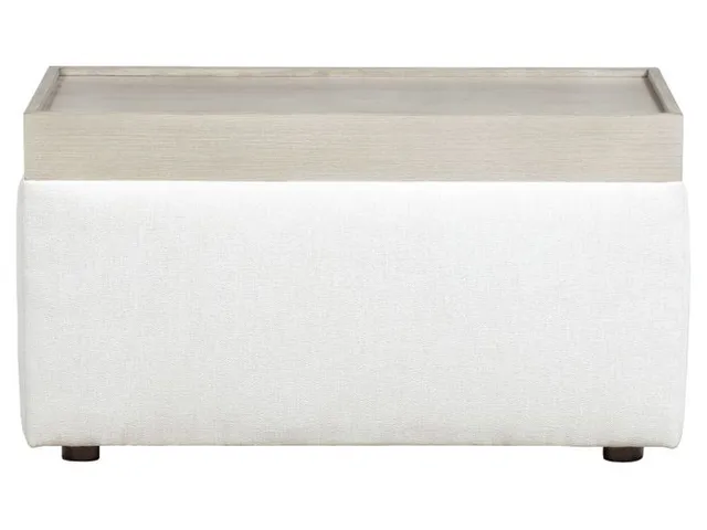 Upholstered Table Ottoman  - Alternative View