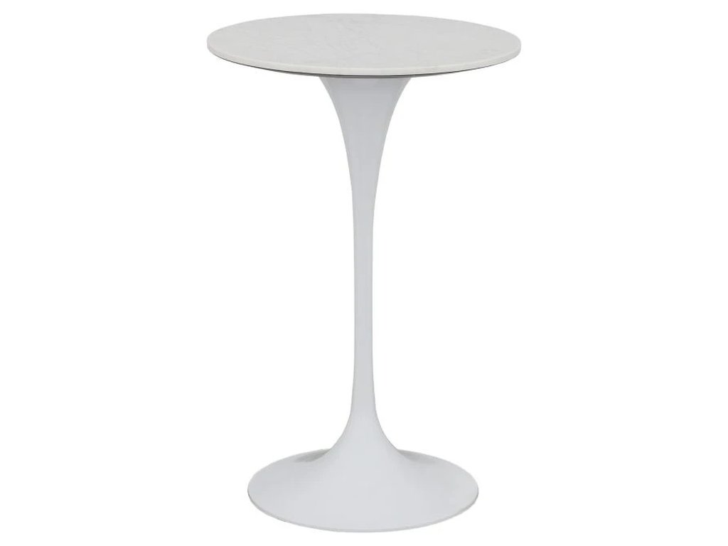 Carrara Marble 26 Diameter Table Top With Pencil Edge  - image 2