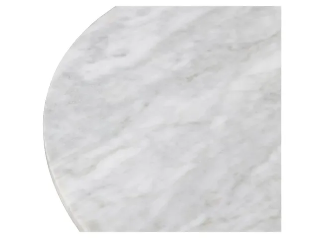 Carrara Marble 36 Round Table Top  - Alternative View