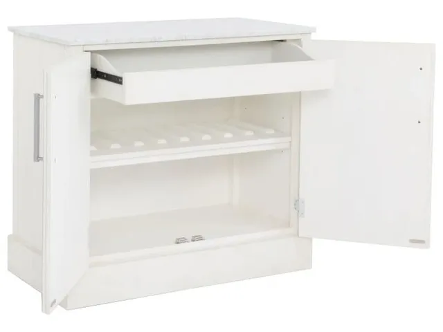 Mobile Bar Cabinet 