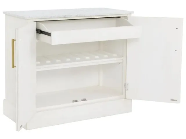 Mobile Bar Cabinet 