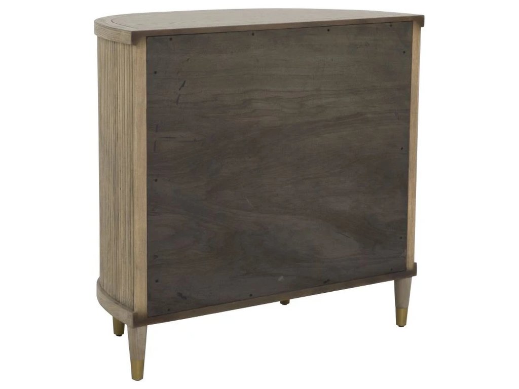 Three Drawer Demilune Chest  - image 2