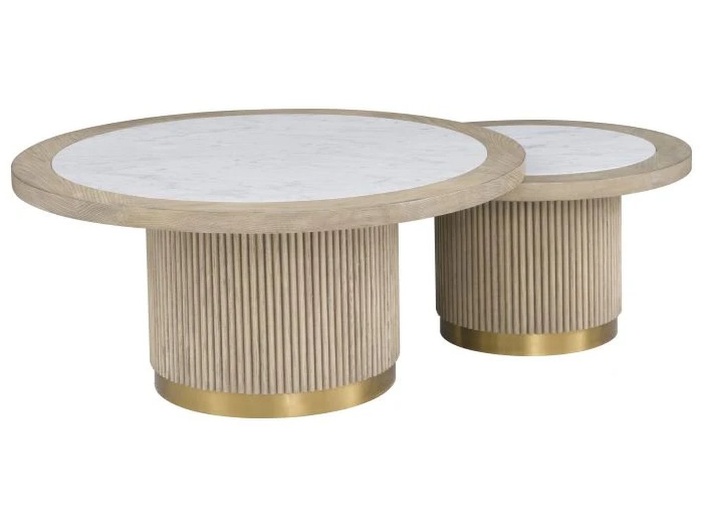 Large Round Bunching Cocktail Table  - image 4