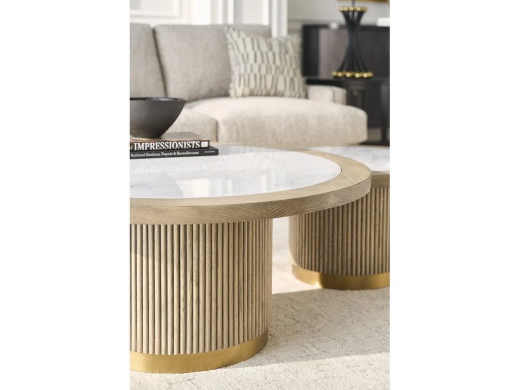 Large Round Bunching Cocktail Table  - image 7