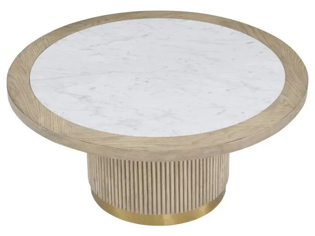 Large Round Bunching Cocktail Table  - Alternative View