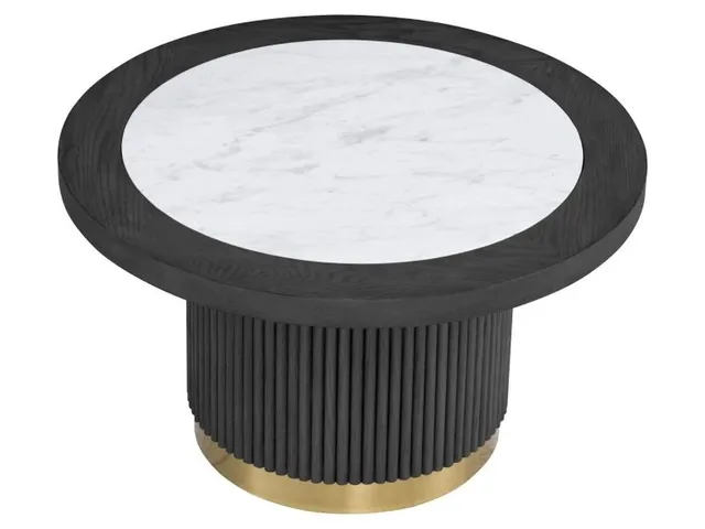 Small Round Bunching Cocktail Table  - Alternative View