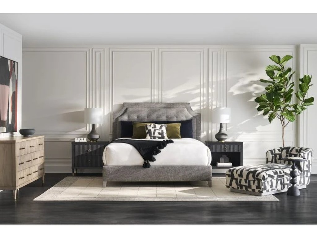 One Drawer Rectangular Nightstand  - image 10