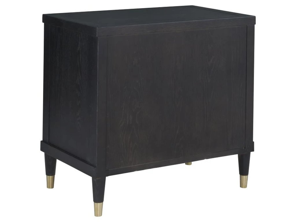 One Drawer Rectangular Nightstand  - image 2