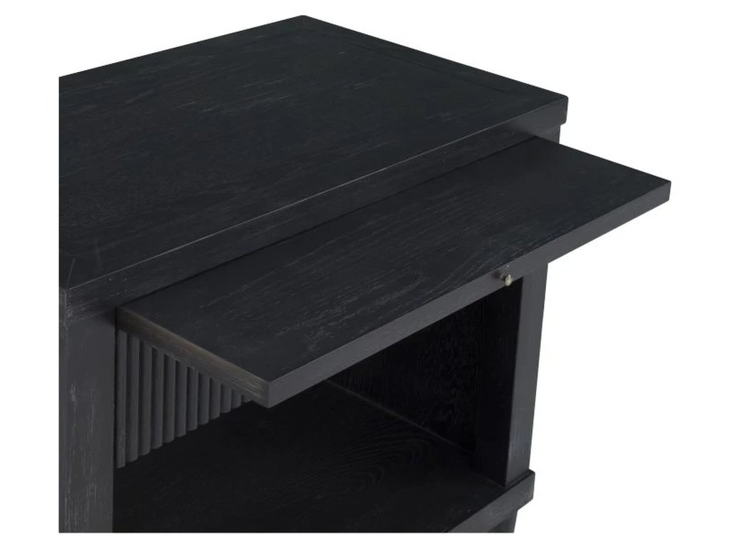 One Drawer Rectangular Nightstand  - image 8