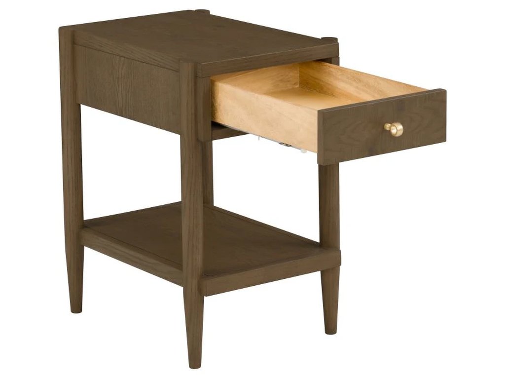 One Drawer Rectangle Drink Table  - image 1