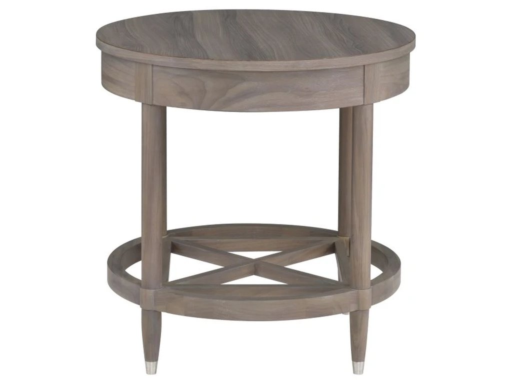 Freya Laminate Round End Table  - image 1