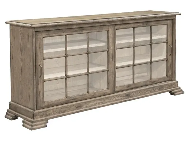 Sliding Glass Door Credenza 