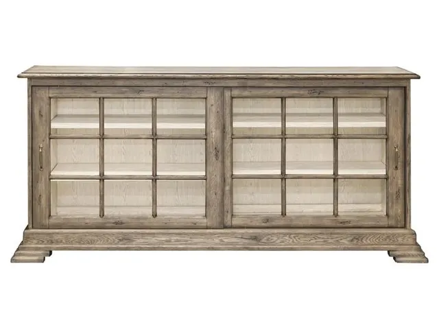Sliding Glass Door Credenza 